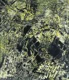 B-a-58 by Fred Thieler, 1958, Oil on canvas, sold Dec 2006