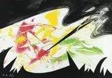 Nydel I by Karl Otto Götz, 1986, Gouache, sold Dec 2006