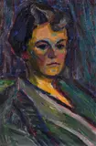 Emil von Gerliczy, Damenporträt, 1910, Oil on canvas