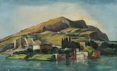 Ernst Stadelmann, San Vigilio II, 1936, Oil on canvas