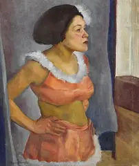 Edith Meyer von Kamptz, Tänzerin, 1930, Oil on canvas
