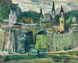 Julius Wolfgang Schulein, Salzburg, 1920, Oil on canvas