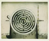 Friedrich Meckseper, Labyrinth, 1966, Etching and aquatint in colours