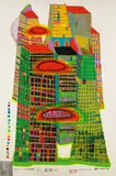 Good morning city by Friedensreich Hundertwasser, 1969, Silkscreen in colours, sold Nov 2006