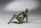 Seff Weidl, Ruhende, 1950, Bronze