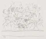 (d. i. Wolfgang Schulze) Wols, o.T, 1955, Lithograph
