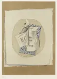 Georges Braque, 3 Bll.: Valse. La bouteille 1914. Verre et journal 1914, 1961, Lithograph in colours