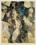Fernand Léger, La noce, 1910, Offset lithograph in colours