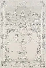 Philipp Otto Runge, Die Vier Tageszeiten (Die Zeiten), 1803, Engraving