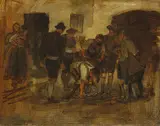 Franz Defregger, Die Kraftprobe