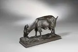 Paul Moye, Grasende Ziege, Bronze
