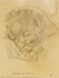Anita Rée, Schlafender Säugling
