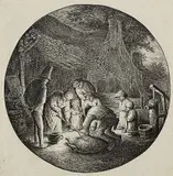 Adriaen van Ostade, Das Schweineschlachten