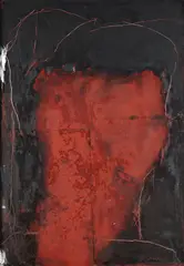 Emil Schumacher, Lamatan, 1978, Mixed media