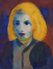 Mädchenkopf by Emil Nolde, 1925, Watercolour, sold Jun 2006