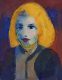 Mädchenkopf by Emil Nolde, 1925, Watercolour, sold Jun 2006