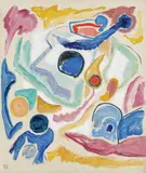 Gabriele Münter, Abstrakte Komposition