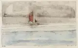 Gentle swell by Lyonel Feininger, 1947, Watercolour, sold Jun 2006