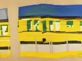 Karl Horst Hödicke, U-Bahn - Reflektion