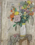 Max Peiffer Watenphul, Blumen in weißer Vase