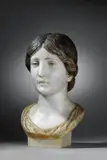 Artur Volkmann, Bildnis einer jungen Frau, 1879, Sculpture
