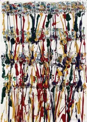 Untitled by Arman, 1994, Acrylic, sold Jun 2006