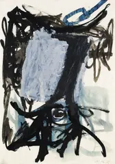 Baum by Georg Baselitz, 1978, Watercolour, sold Jun 2006