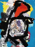 Ohne Titel by Karel Appel, 1970, Oil, sold Jun 2006