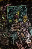 Café de Flore (mit Joseph Beuys) by Jörg Immendorff, 1991, Linocut, sold Jun 2006