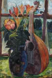 Max Kaus, Stillleben mit Mandoline