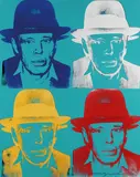 Andy Warhol, Joseph Beuys, 1980, Silkscreen in colours