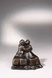 Ernst Barlach, Kussgruppe II, 1921, Bronze