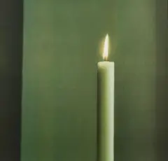 Kerze by Gerhard Richter, 1988, Offset lithograph in colours, sold Jun 2006