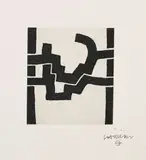 Eduardo Chillida, Aus: Adoración, 1977, Etching
