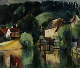 Friedrich Ahlers-Hestermann, Wassermühle