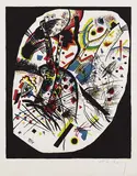 Kleine Welten III by Wassily Kandinsky, 1922, Lithograph in colours, sold Mar 2006