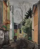 Friedrich Ahlers-Hestermann, Straße in Paris