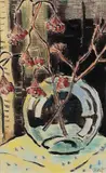Karl Schmidt-Rottluff, Stillleben mit Beerenzweigen