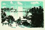 Emil Nolde, Bei Sonderburg, 1907, Lithograph in colours