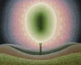 Ivan Rabuzin, Urblume, 1985, Oil on canvas