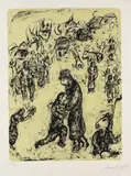 Marc Chagall, Le Retour de l´Enfant prodigue, 1975, Lithograph in colours