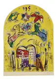Marc Chagall, Der Stamm Levi, 1961, Lithograph in colours
