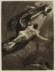 Eine Liebe - Opus X by Max Klinger, 1887, Etching, sold Mar 2006