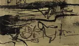 Yannis Spyropoulos, Page No. 27, 1968, Oil