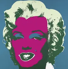 Marilyn Monroe by Andy Warhol, 1967, screenprint in colors, sold Mar 2006