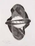 Naum Gabo, Opus 3, 1950, Monotype