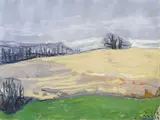 Klaus Fußmann, Landschaft am Meer