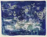 Jardin la nuit by Zao Wou-ki, 1954, Lithograph in colours, sold Mar 2006
