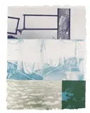 Robert Rauschenberg, Rookery Mounds-Yardarm, 1979, Offset lithograph