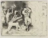 La Danse des Faunes by Pablo Picasso, 1957, Lithograph, sold Mar 2006